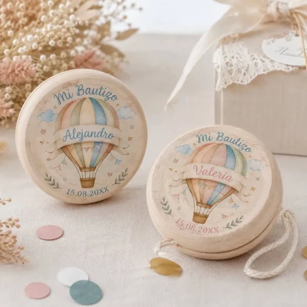 Detalles para invitados - Yoyó personalizados de Bautizos